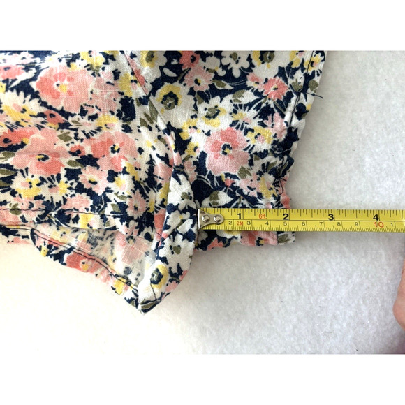 Lily Rose Romper Puff Sleeve Floral Juniors Size Small Vacation Resort‎ Wear - Picture 7 of 9